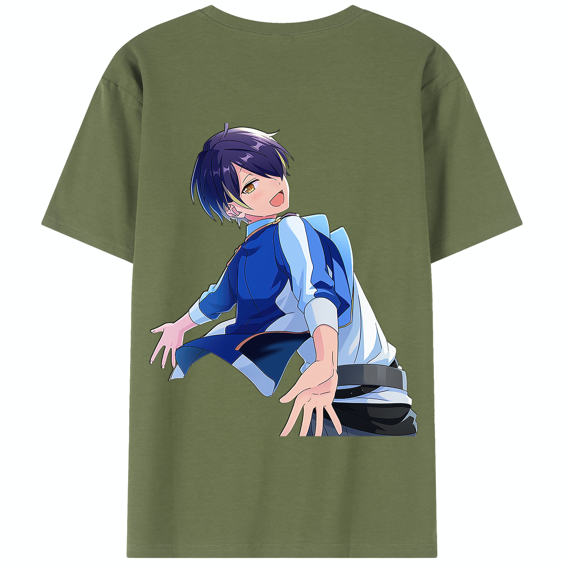（画像用） あんさんぶるスターズ! Ensemble Stars 綿100％半袖Tシャツ（背面プリント）